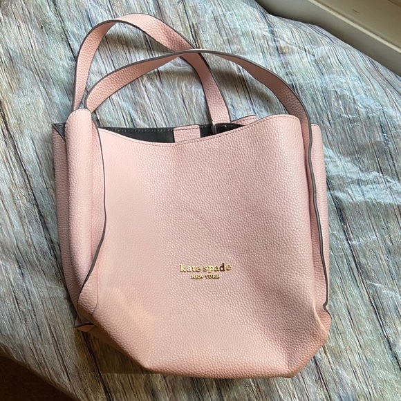 Kate Spade Light Pink Leather Tote - Picture 3 of 16